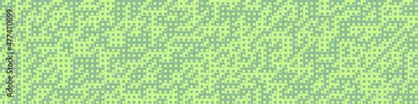 Fototapeta Abstract Geometric Pattern generative computational art illustration