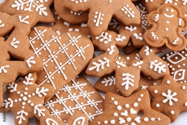 Obraz Gingerbread cookies.