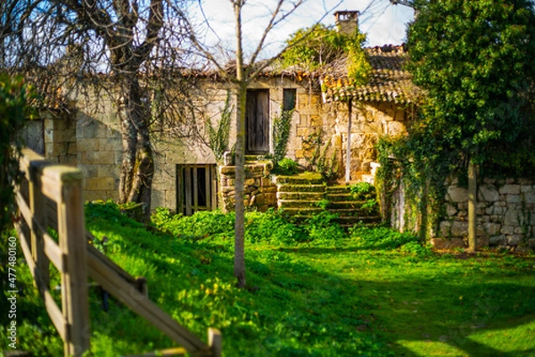 Obraz Path to the Castelo de Monterrei