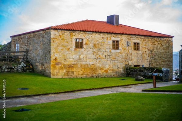 Obraz Path to the Castelo de Monterrei