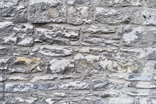 Obraz  Stone brick wall surface background