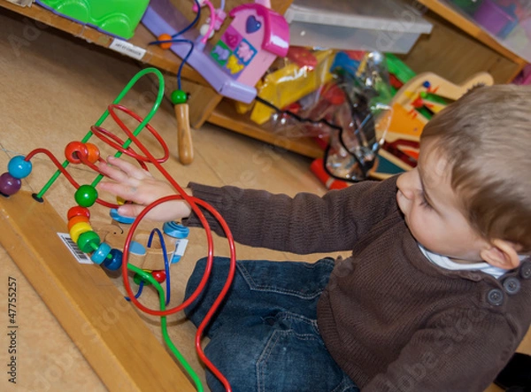 Obraz enfant à la ludothèque