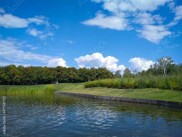 Obraz landscape with lake