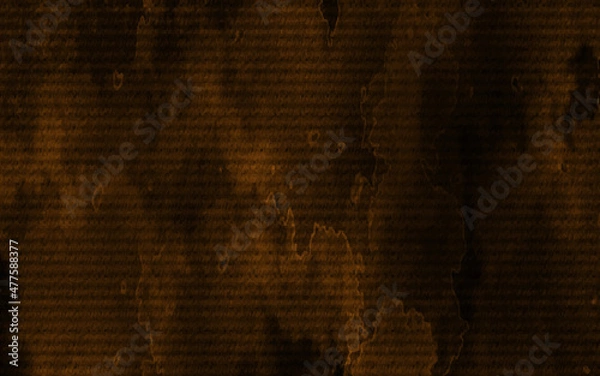 Fototapeta old grungy texture, grey concrete and brown background grunge texture. Old wood close-up with side lighting. Blanks for the designer.