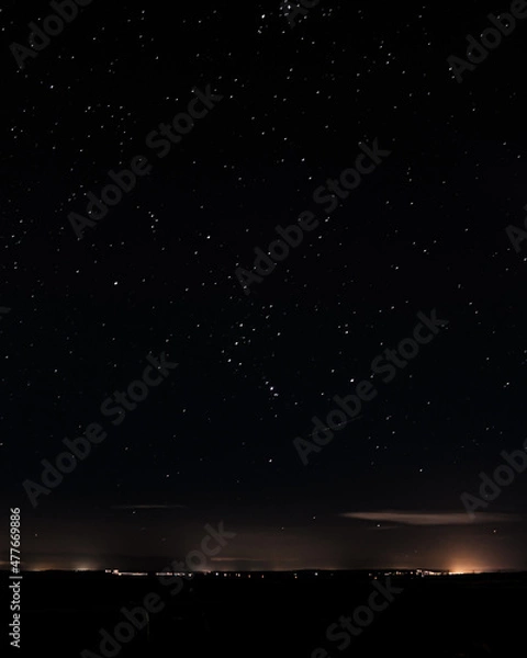 Fototapeta starry night sky