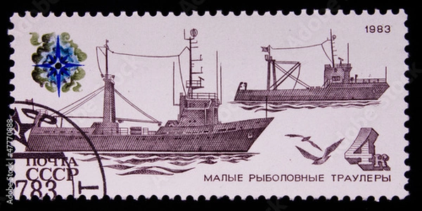 Fototapeta Postage stamp