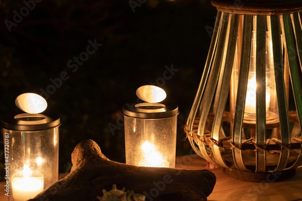 Fototapeta ろうそくイルミネーション