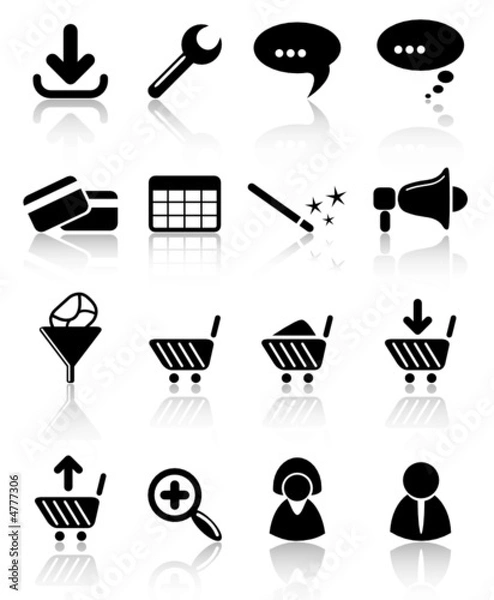 Obraz Website vector iconset