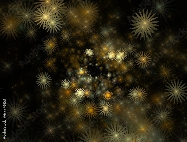 Fototapeta Imaginatory fractal abstract background Image