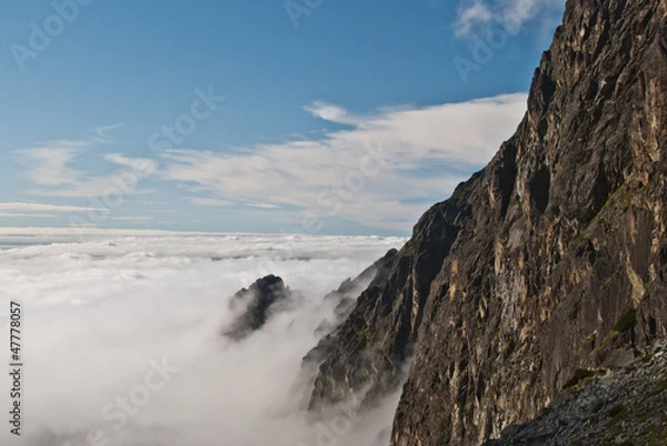 Obraz Tatras clouds