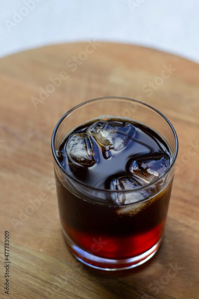 Obraz iced coffee. cold drink 