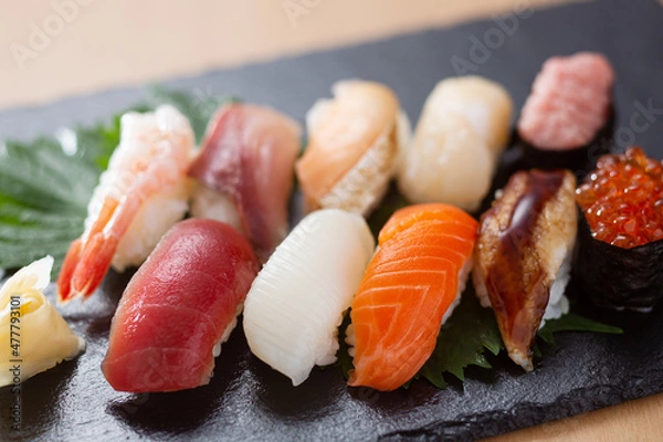 Obraz 寿司　握り寿司
