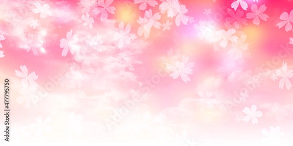 Fototapeta 桜　春　花　背景