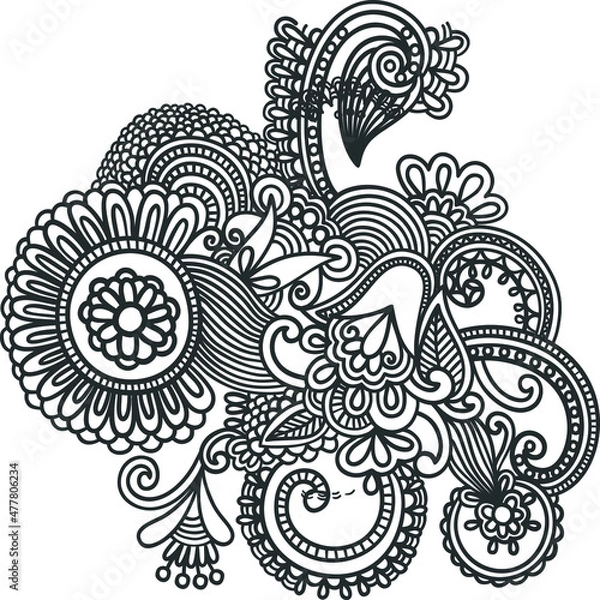 Obraz Hand Drawn Ornaments 02