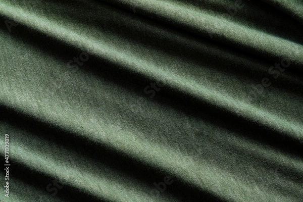 Fototapeta texture, background, pattern, green cloth for wallpaper, elegant background design