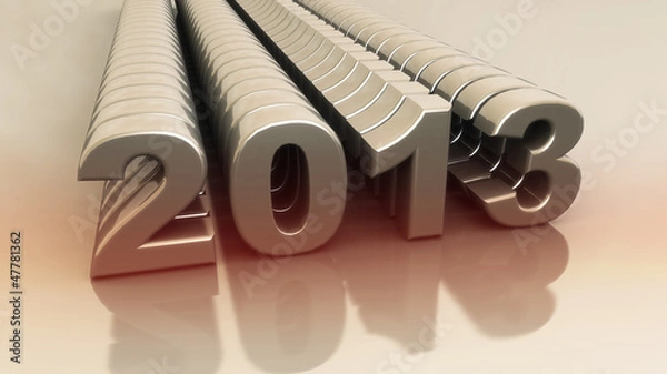 Obraz 2013 - Nowy Rok Czerwony