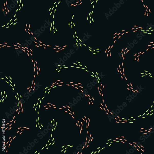 Obraz Abstract swirls repeating pattern