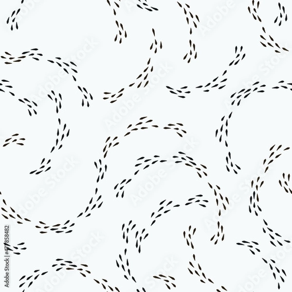 Obraz Abstract swirls repeating pattern