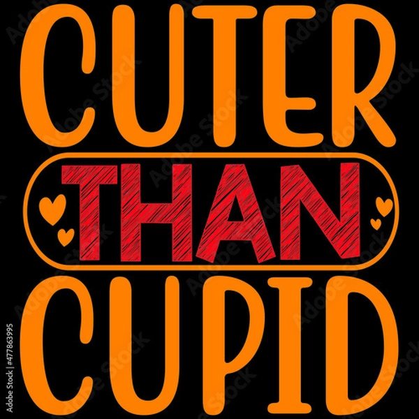Obraz CUTER THAN CUPID SVG DESIGN VECTOR FILE 