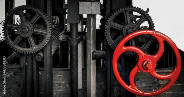 Fototapeta Old gear
