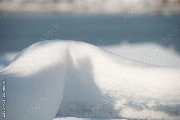 Obraz Schnee Textur, winterzeit