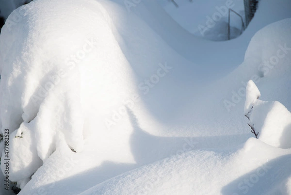 Obraz Schnee Textur, winterzeit