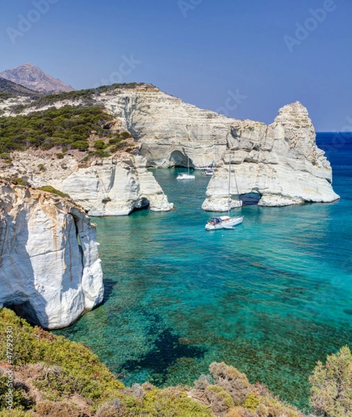 Obraz Kleftiko, Milos island, Cyclades, Greece