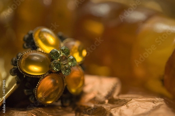 Obraz Golden jewelry