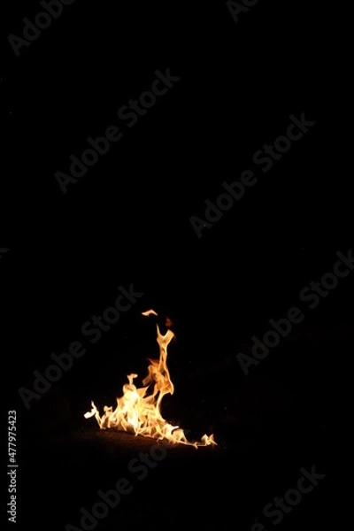 Obraz Fire In The Night