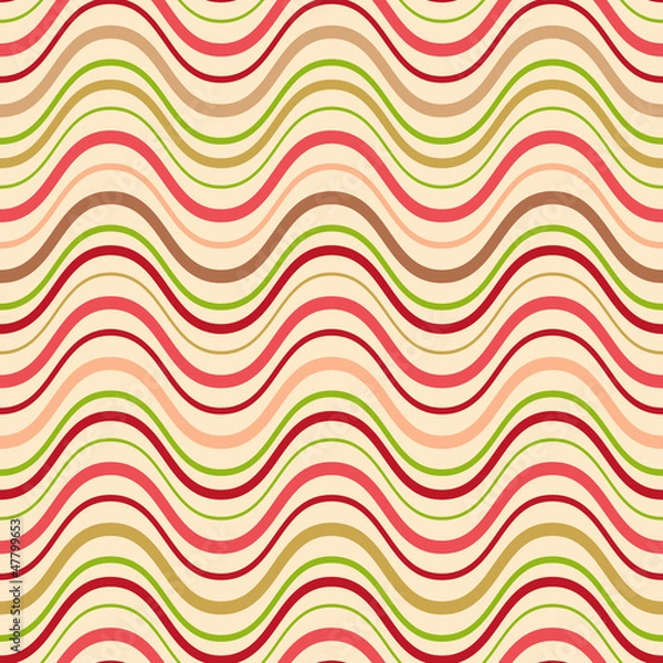 Fototapeta modern geometric seamless pattern ornament background