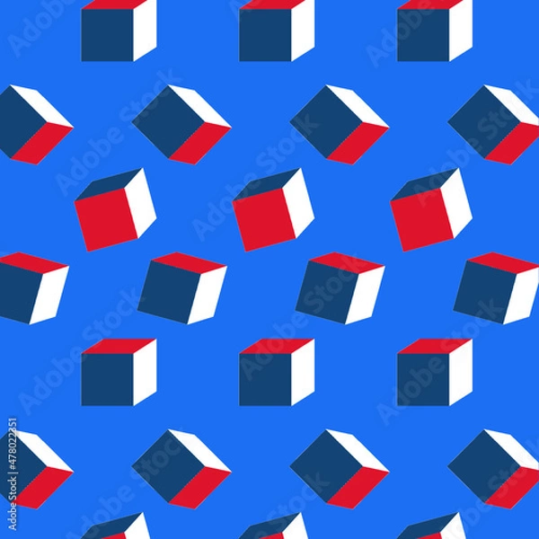 Obraz CUBES PATTERN