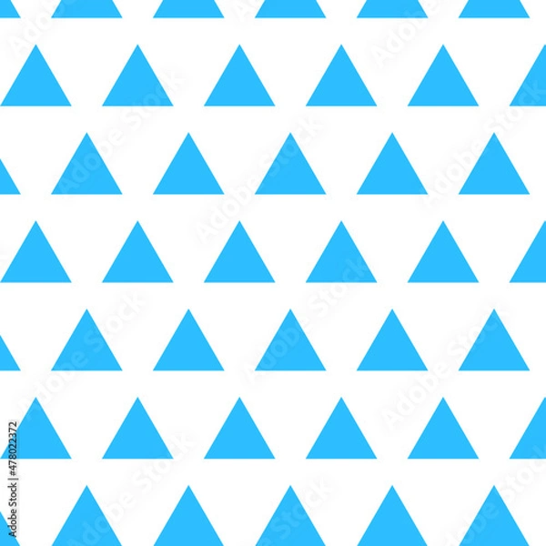 Obraz seamless pattern with triangles