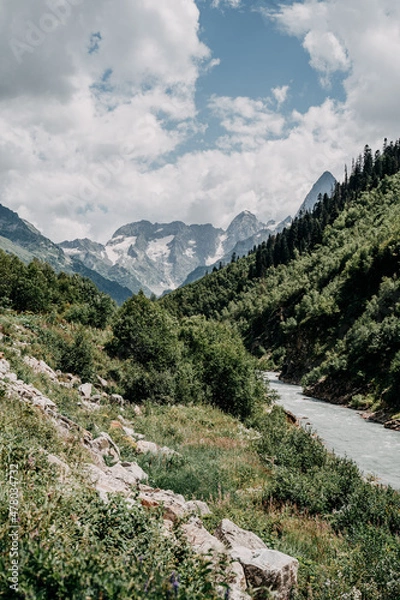 Obraz mountain landscape in the mountains