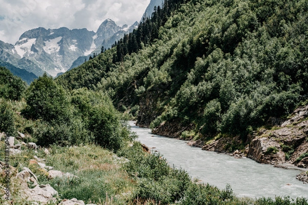Obraz landscape in the mountains