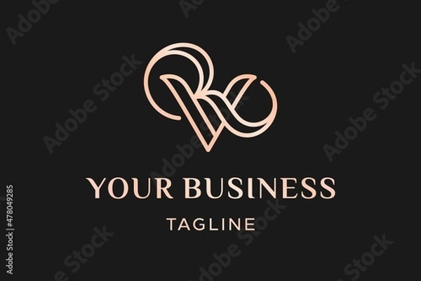 Obraz VR Beauty Logo