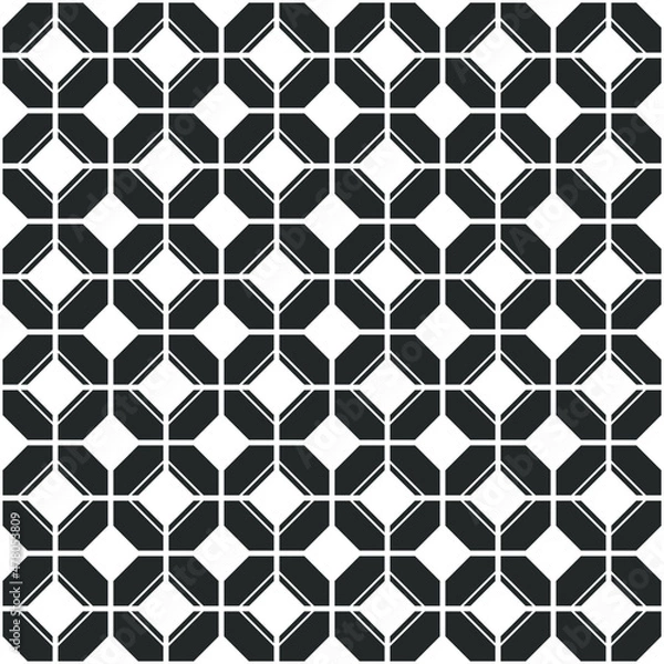 Fototapeta Check art pattern background.Vector illustration.