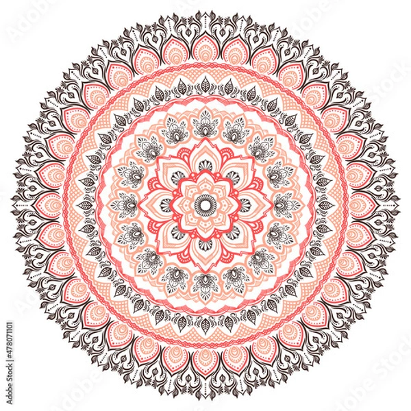 Obraz Hand drawn Mandala. Vintage decorative elements