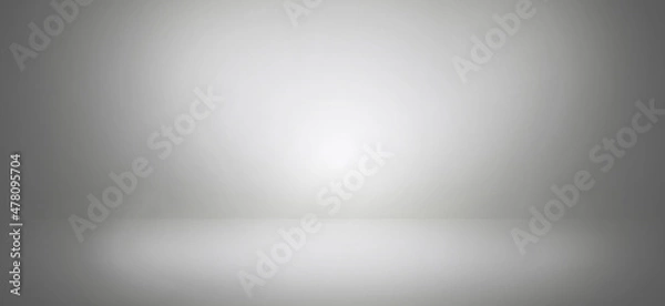 Fototapeta Abstract gray template background. Picture can used web ad. backdrop blank space dark gradient wall for art work design or add text message.