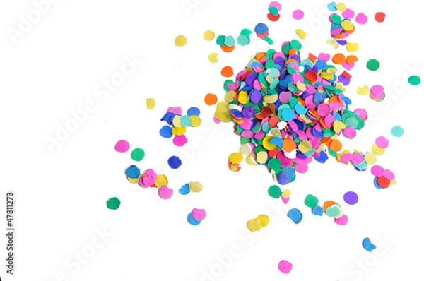 Fototapeta Konfetti