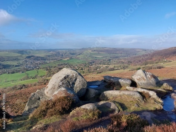 Fototapeta landscape with sky