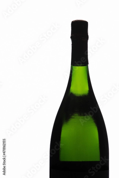 Obraz Graphic Champagne Bottle 