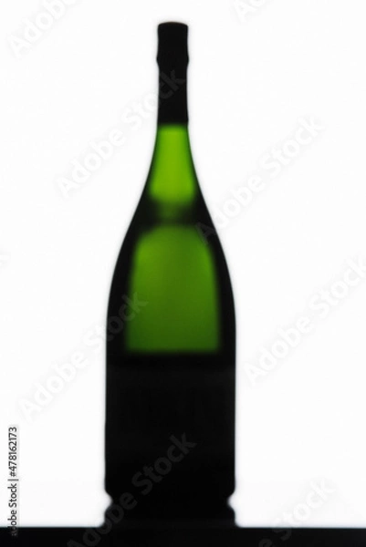 Obraz Graphic Champagne Bottle 