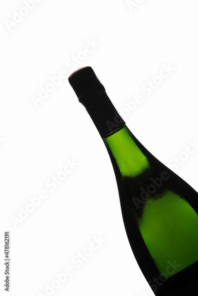 Obraz Graphic Champagne Bottle 1