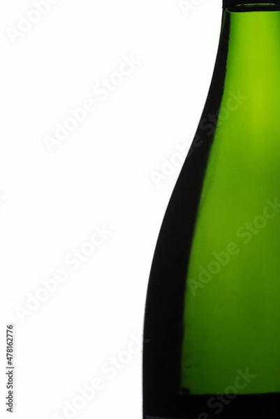 Obraz Graphic Wine bottle