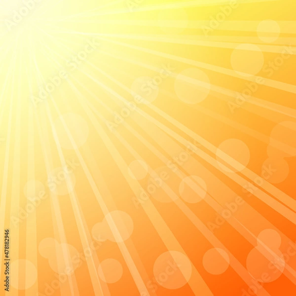 Fototapeta Sky Abstract Background with Rays of Sunshine.