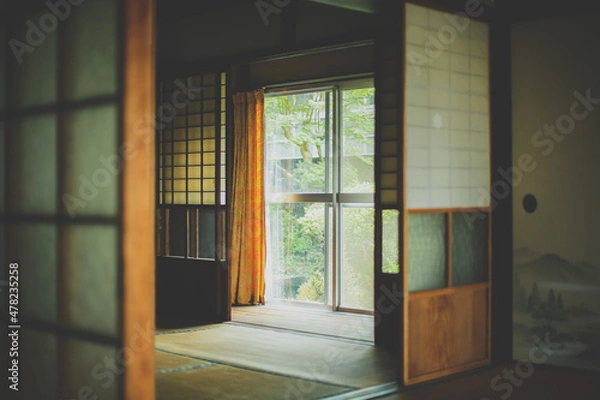 Obraz 昔ながらの和風の古民家