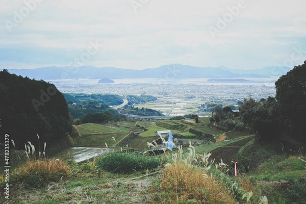 Fototapeta 山頂からの景色