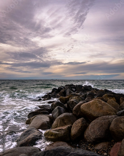 Obraz Stormy wheather water