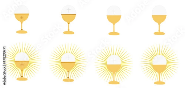 Obraz Komunia kielich msza święta