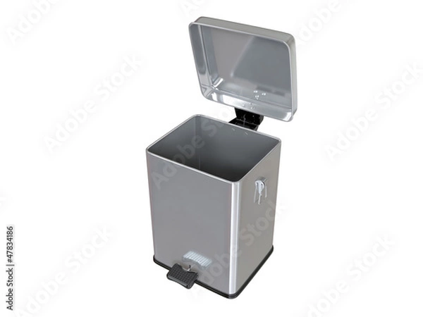 Obraz Open trash can